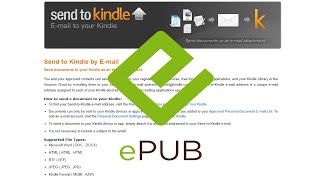 How to Convert Epub Files to Kindle Updated February 2021 [upl. by Elwin]