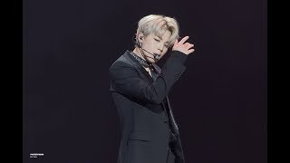 161229 KBS 가요대축제 피땀눈물 지민 직캠 JIMIN FOCUS [upl. by Nwahsir]