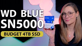 Best New Budget SSD  WD Blue SN5000 Gen4 NVMe SSD Review [upl. by Hildegard]