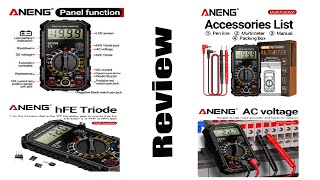 ANENG  SZ308 High Precision Digital Multimeter Review [upl. by Sue638]