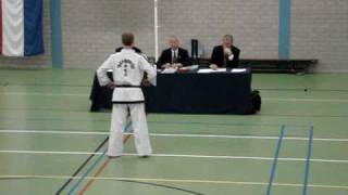 Juche tul 5th dan test Martijn Lindeboom [upl. by Angelle]