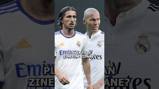 Is Luka Modric A Greater Player Than Zinedine Zidane [upl. by Eylatan]