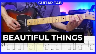 BENSON BOONE  Beautiful Things  Guitar Cover with Guitar Tabs [upl. by Cliff]