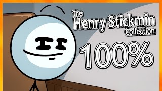 The Henry Stickmin Collection  Full Game Walkthrough All Achievements [upl. by Seugram]