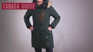 Canada Goose Womens Rossclair Parka 2017 Review [upl. by Tremml]