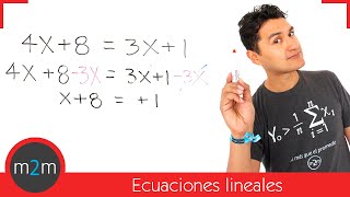 Resolución de ecuaciones de primer grado [upl. by Berthold]