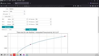 Thiem steadystate solution for confined aquifers in Aquifer App  Tutorial [upl. by Eeral878]