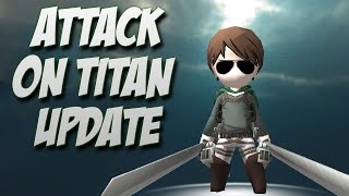 CHARACTER CUSTOMIZATION  Attack On Titan Tribute Game UPDATE [upl. by Ahse]