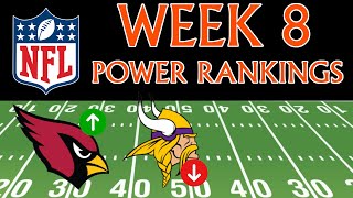 NFL Week 8 Power Rankings  Every NFL Team Ranked [upl. by Gyatt]