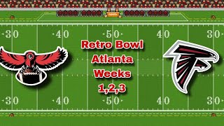 I Played My FIRST 3 RETRO BOWL Games [upl. by Mchenry]