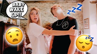 Sleep Walking PRANK On My GIRLFRIEND Cute Reaction [upl. by Sellers222]