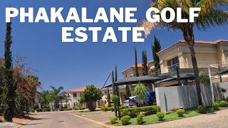 Phakalane Golf Estate  Where the rich live in Botswana 🇧🇼  Gaborone [upl. by Eesdnyl]