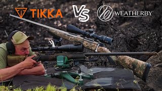 Weatherby Mark V vs Tikka T3x [upl. by Paradies]