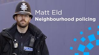 Career pathways  Matt Eld  Neighbourhood Policing  College of Policing [upl. by Luhe983]