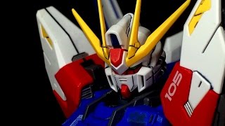 1100 MG Build Strike Gundam Full Package  REVIEW [upl. by Tawnya]