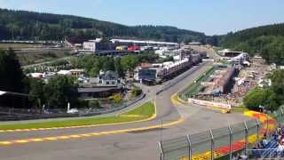 Eau Rouge  Spa Francorchamps  Belgian Grand Prix F1  2013 [upl. by Kerby]