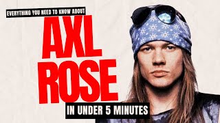 Axl Roses Most Ridiculous Lawsuits [upl. by Yuht]