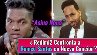 Redimi2 Confronta al Bachatero Romeo Santos en Nueva Canción Trapstornadores [upl. by Earissed]