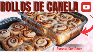 EMPRENDE CON CINNAMON ROLLS 🔴Recetas Con Amor [upl. by Clareta652]