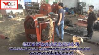 JuteHempKenaf fiber combing machineWillowing MachineBrusher [upl. by Drape]