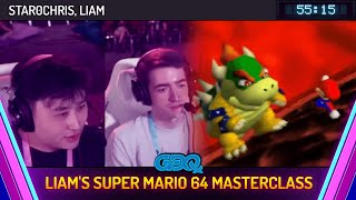 Liams Super Mario 64 Masterclass by star0chris and Liam in 5515  Games Done Quick Express 2024 [upl. by Comptom]