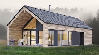 Amazing Simple and Elegant Koia Modern Cabin from Norgeshus [upl. by Finnigan]