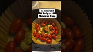 makarna pasta italianfood italy🇮🇹 italianpasta pastalover airfryer recipe reklamdeğil [upl. by Yretsym]