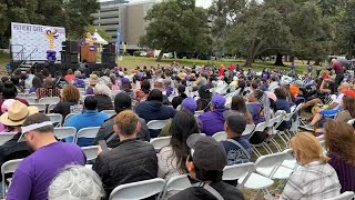 Kaiser healthcare workers rally in Oakland on Labor Day [upl. by Aiuqram]