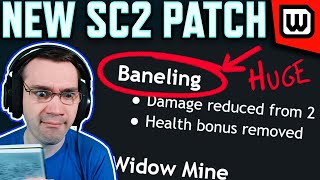 Controversial NEW StarCraft 2 Balance Patch [upl. by Llehsad]