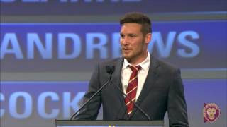 Luke McGuane Club Champion Speech [upl. by Asira]