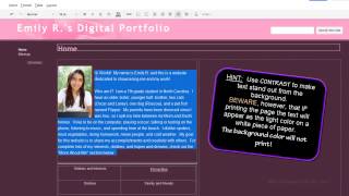 How to Insert Tables and Lists in Google Sites  Video 5 of the MCT Digital Portfolio Series [upl. by Solhcin]