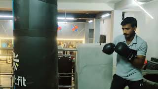 boxing bag workout 🥊 training boxing workout nucleya divine [upl. by Antony917]