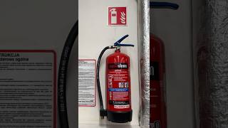 Foam Fire Extinguishers Protecting A Store fireextinguisher fireprotection fireprevention [upl. by Ainesy]