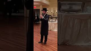 Motty Ilowitz gramen on his song Three Years Old at a Mitzvah Tantz [upl. by Goles]