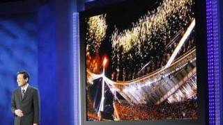 CES 2011 Worlds Largest 3D 1080p LED TV  Samsung 75quot [upl. by Ennahgiel813]