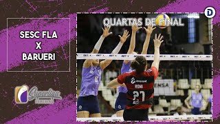 Sesc Flamengo x Barueri  QUARTAS DE FINAL Jogo 1  Melhores Momentos  Superliga Feminina 2324 [upl. by Lorenza245]