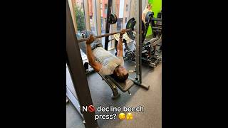 Alternative Decline Bench Press Workout for Beginners 🙌🏋️‍♂️ [upl. by Cocke]