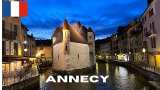 Annecy  France Walking tour 4K [upl. by Leese]