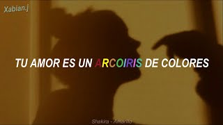 Shakira  Amarillo letra [upl. by Acitel]