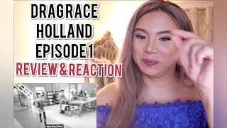 Drag Race Holland Episode 1 Review amp Reaction  Land of the Queens [upl. by Rednaskela]