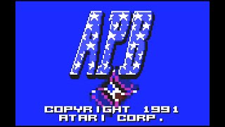 Atari Lynx Longplay 038 APB AllPoints Bulletin [upl. by Nortyad]