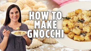 How to make Homemade Gnocchi  You Can Cook That  Allrecipescom [upl. by Nidorf]