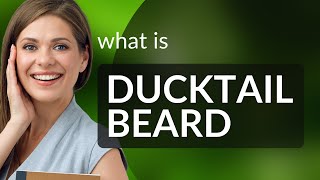 Ducktail Beard A Stylish Facial Hair Trend [upl. by Volnay]