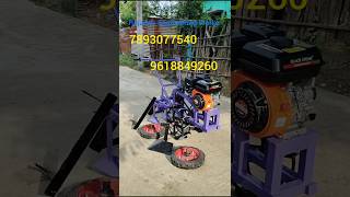 minidouble wheelpowerweedersmachinessinglecultivatorsonejaikisanagritillerst [upl. by Llenyar]