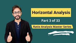 Horizontal Analysis  Meaning Formula Calculation amp Interpretations [upl. by Ynittirb300]