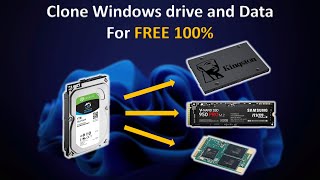 Clone a Hard Drive or SSD in Windows for free 100 [upl. by Ellehcem]