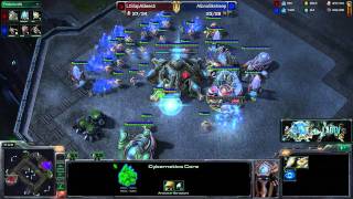 LtSlapABeech P vs AlbnoBksheepZ  Starcraft 2 LAGTV [upl. by Nisa]