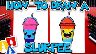 How To Draw A Slurpee From 711 [upl. by Walden175]