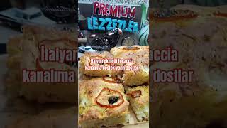 Focaccia  ekmek tarifi  zeytinyağli ekmek  İtalyan mutfağı  enfes kahvaltı [upl. by Ordway132]