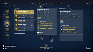 Assassins Creed® Origins  Side Quest  Phylakitai in the Eye [upl. by Nylhtac]